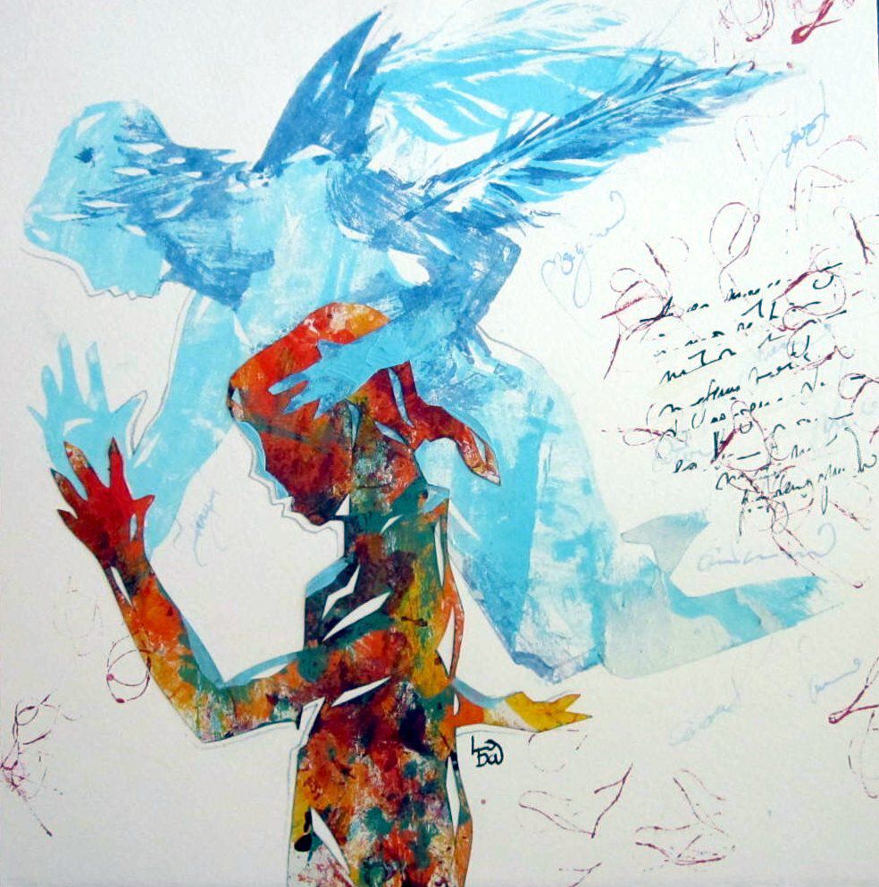 Main dans la main
25 X 25 cm