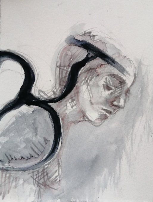 Le ruban - 14,5 X 19